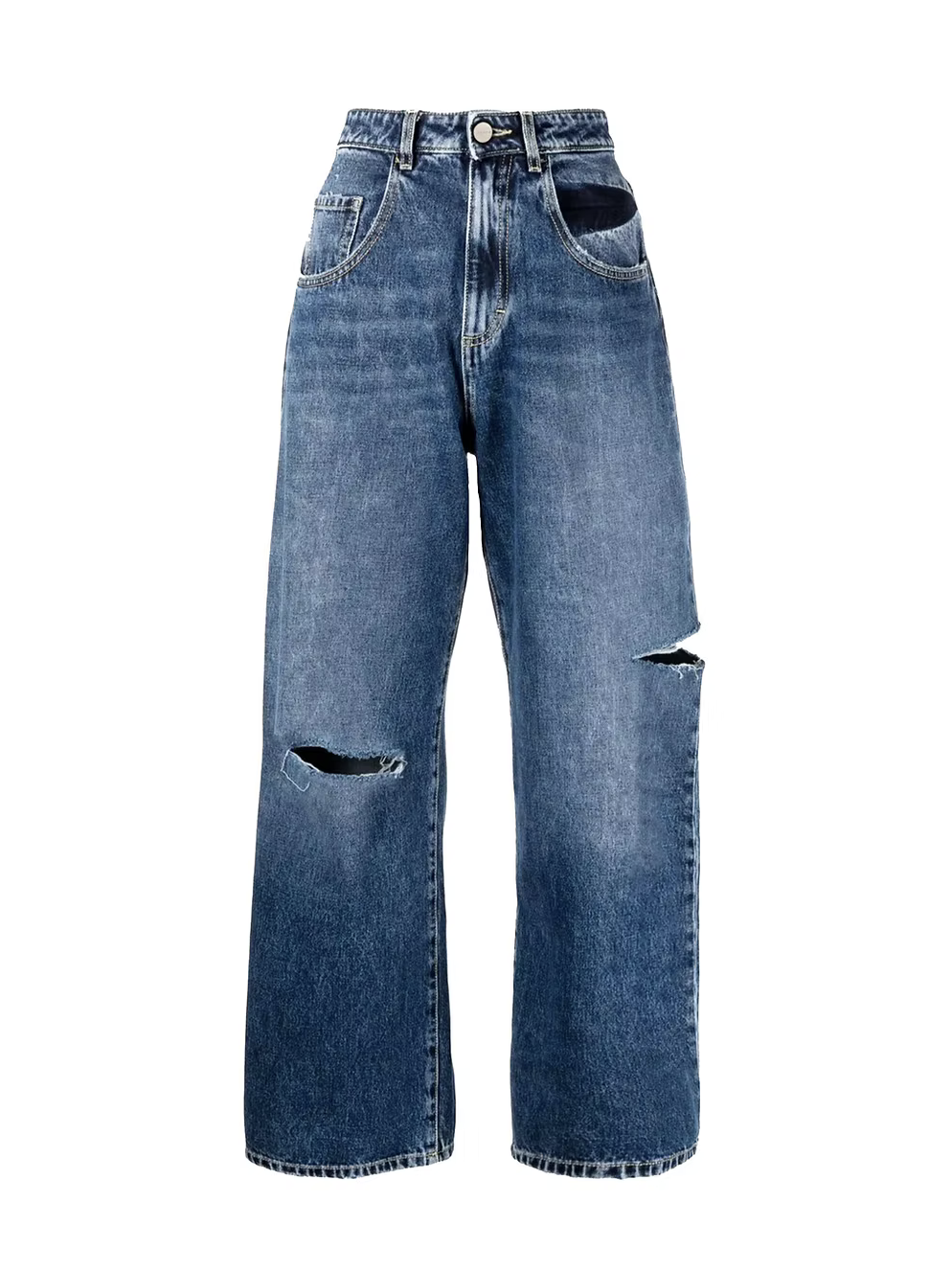 Poppy - Jeans a gamba larga da donna