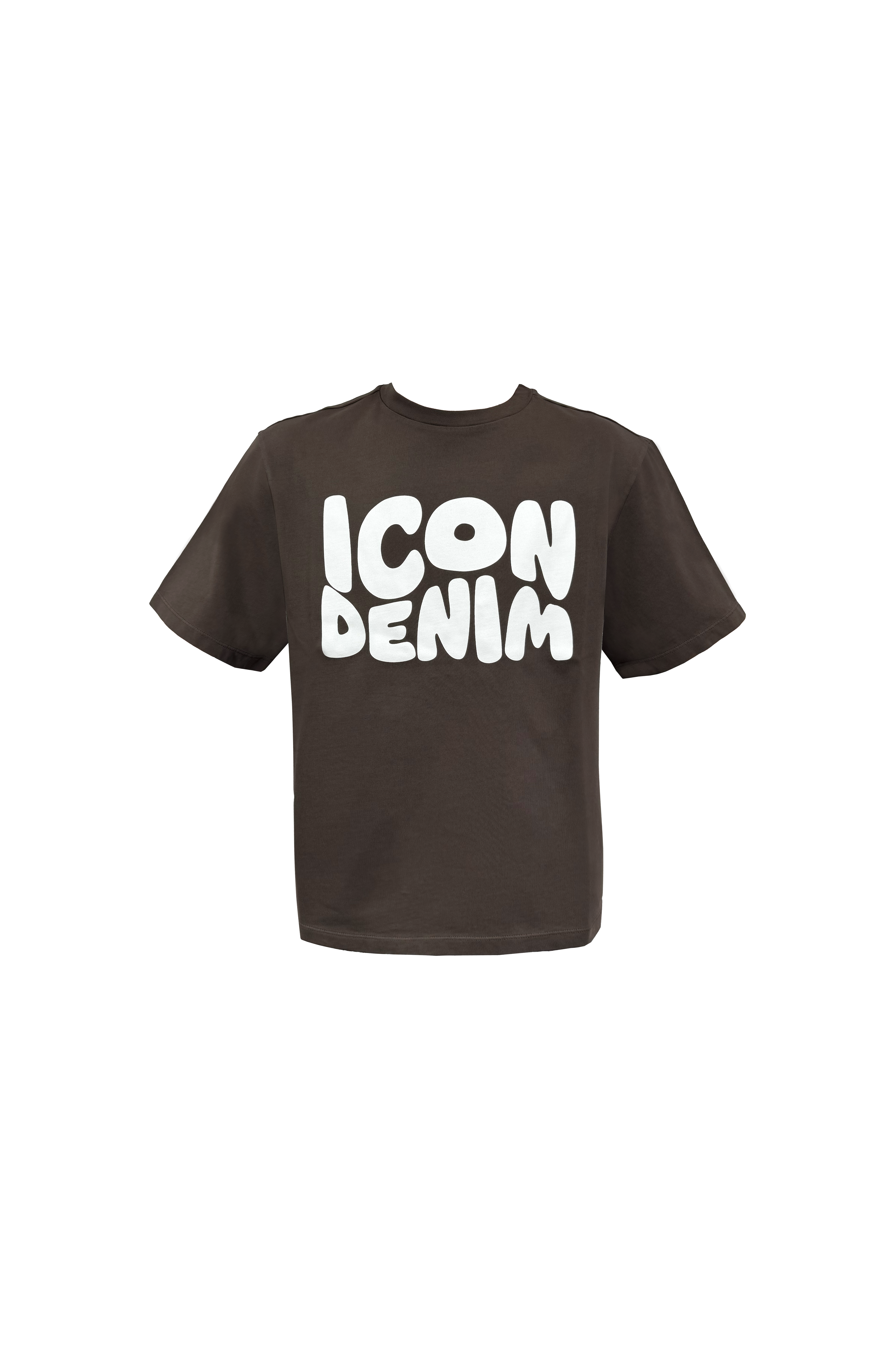 Still life of Sammy women's t-shirt in rock, 100% cotton.