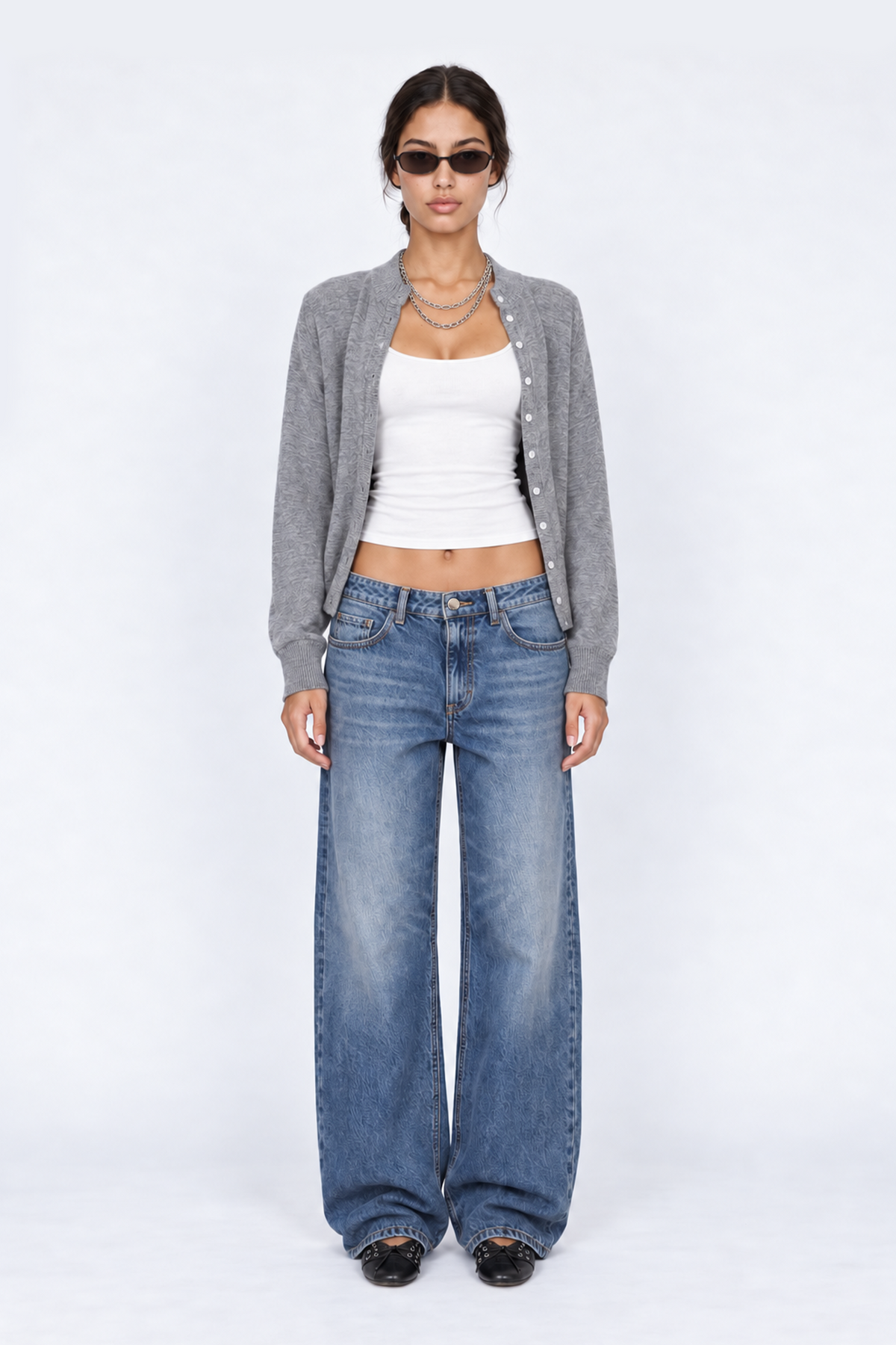 Bea - Women's Wide Leg Jeans