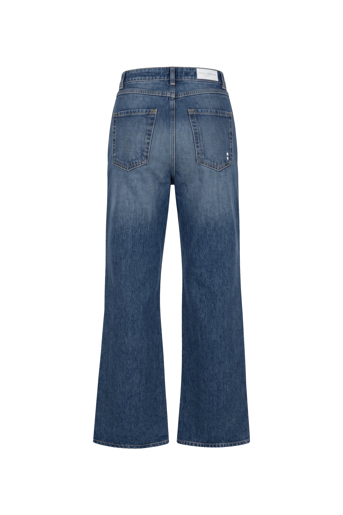 Blue - Women's Slim Flared Jeans