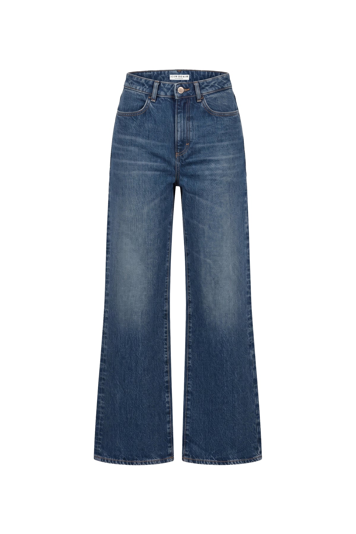 Blue - Women's Slim Flared Jeans