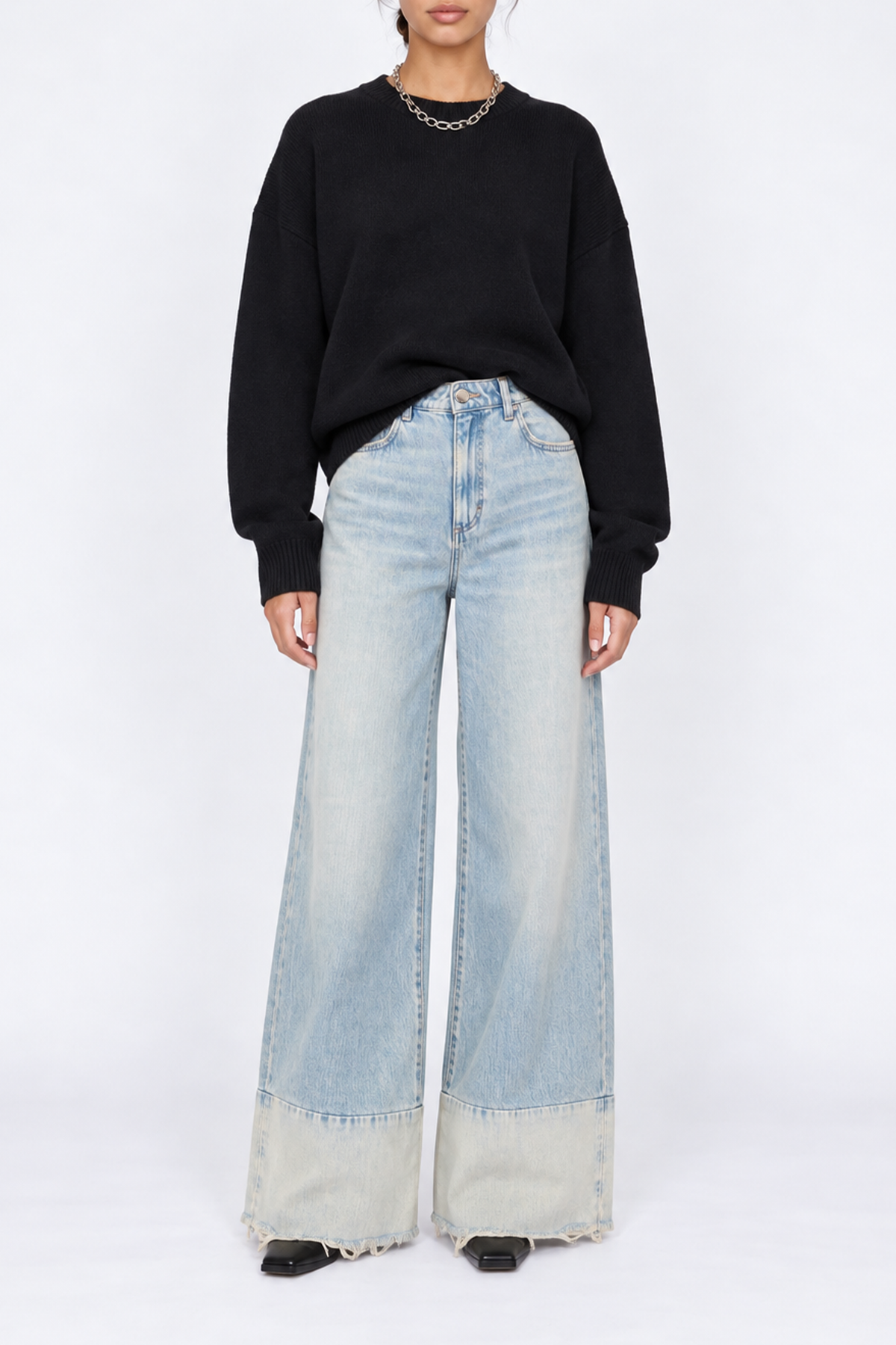 Evi - Women's Wide Leg Jeans