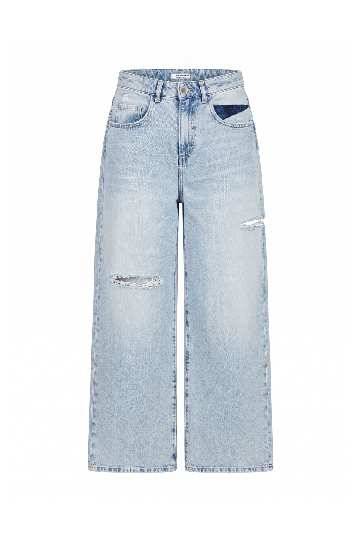 Poppy - Jeans a gamba larga da donna