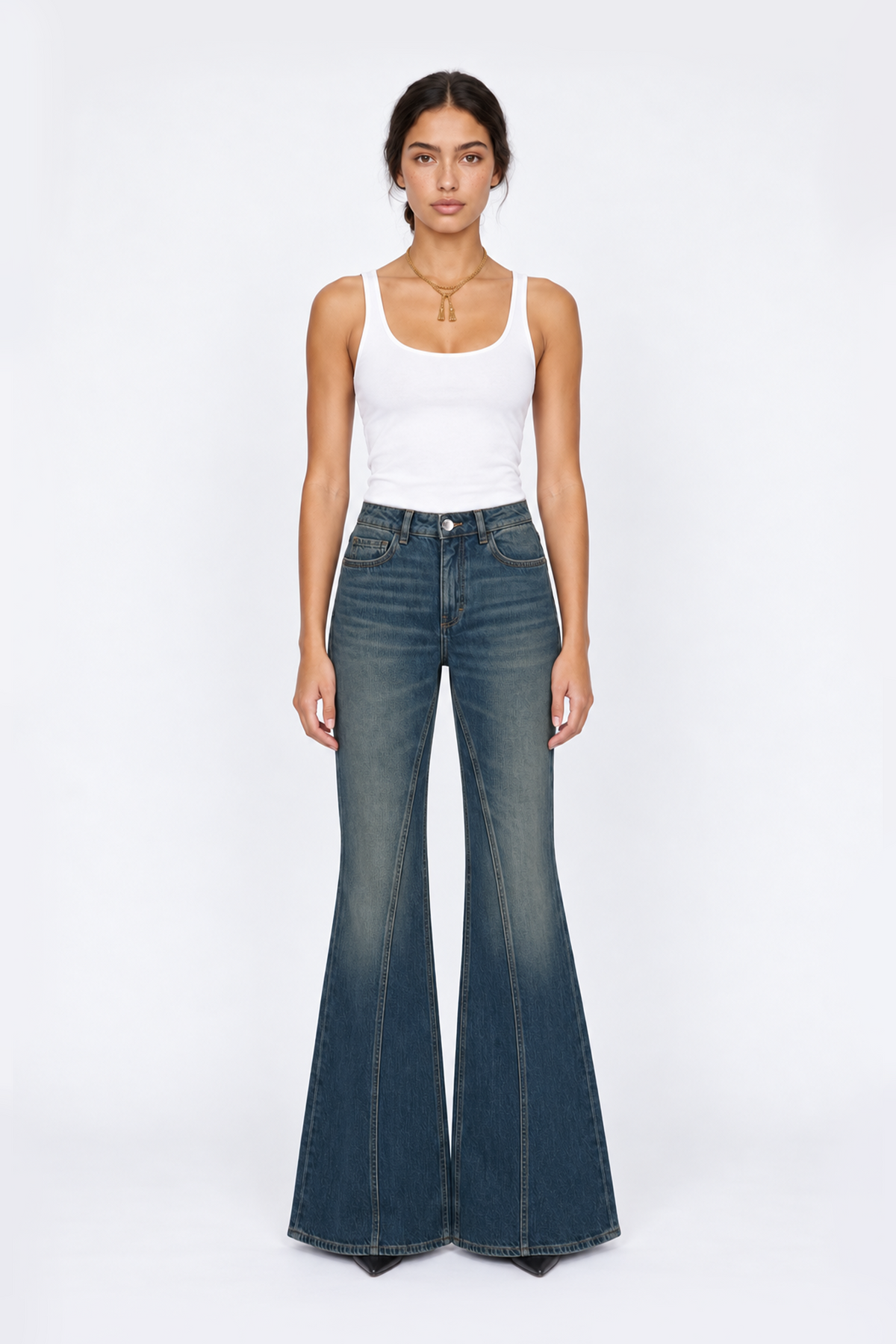 Stella - Jeans a zampa da donna