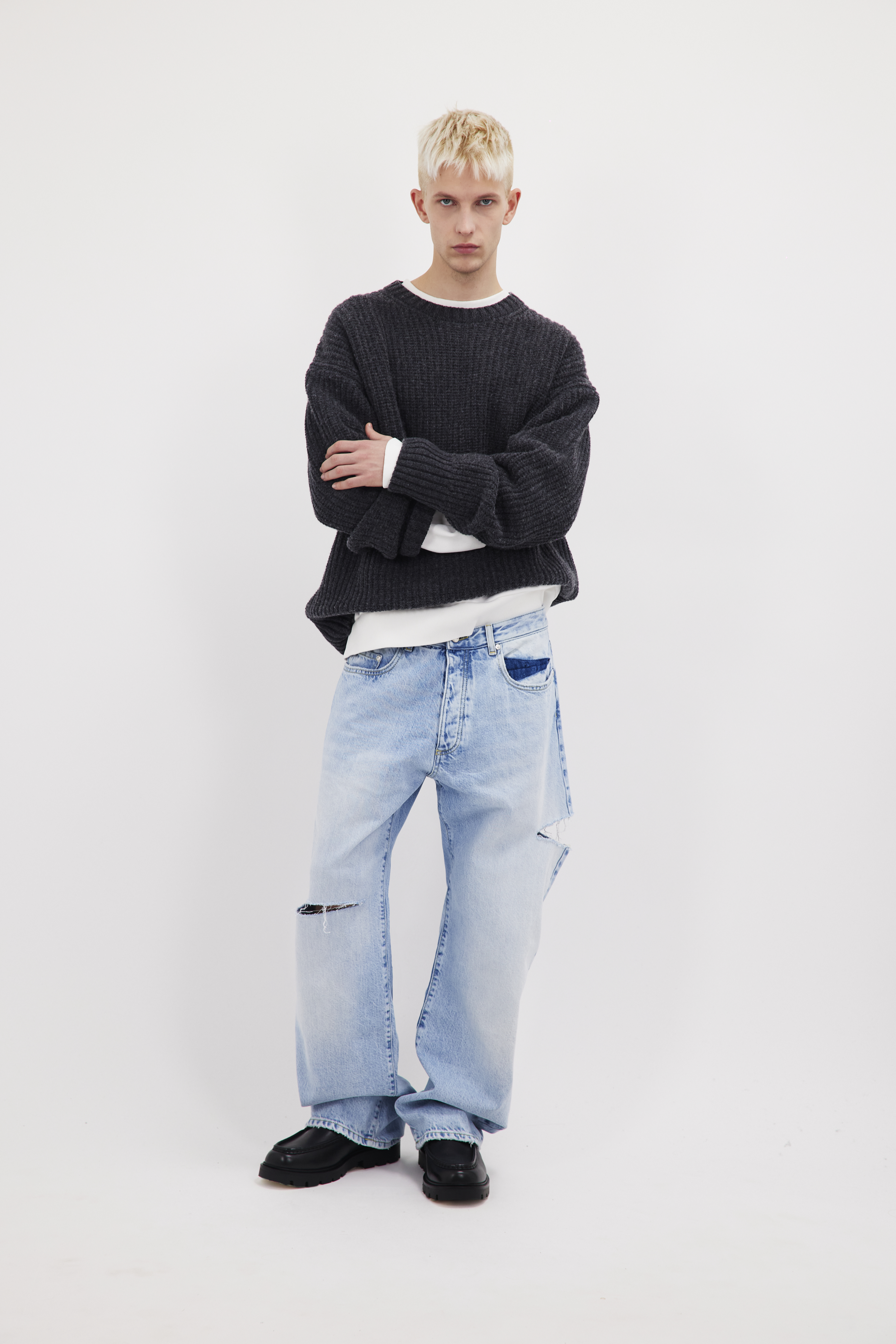 Scott - Men's Wide Leg Jeans